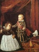 VELAZQUEZ, Diego Rodriguez de Silva y Basite and him playmate Germany oil painting reproduction